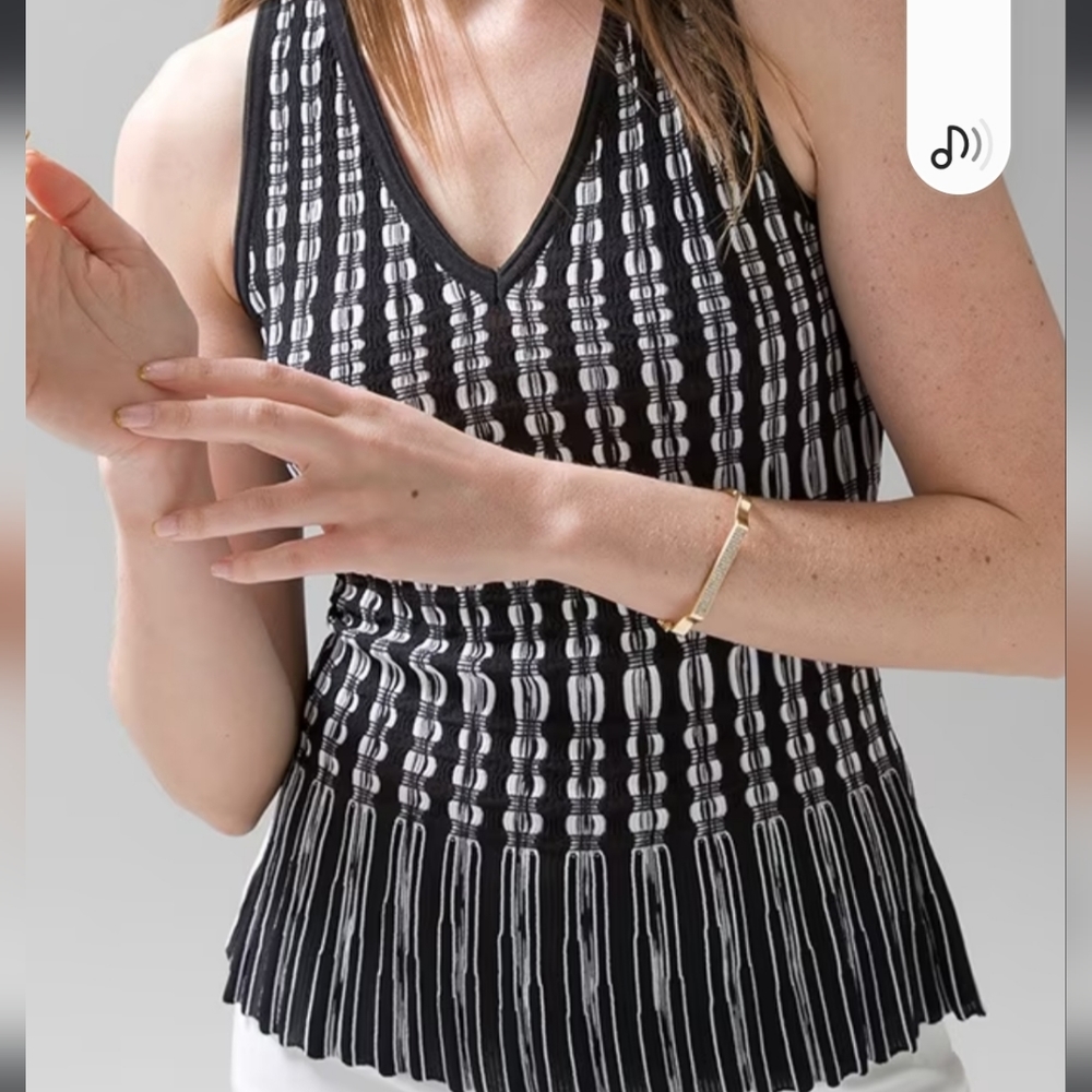 WHBM Peplum blouse